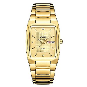 Relógio Masculino WWOOR 8837-US-Gold