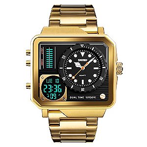 Relógio Masculino SKMEI SKMEI-1392-Gold-F