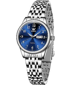 Relógio Feminino OLEVS KYS-S-L5006G-BL