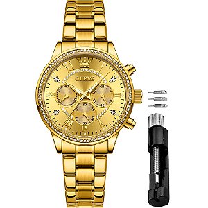 Relógio Feminino OLEVS CT-O-L715GG-GG