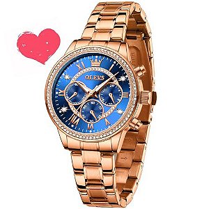 Relógio Feminino OLEVS TN-US-S-L715-GD-MJL