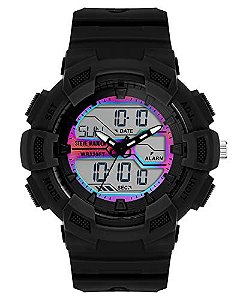 Relógio Feminino Steve Madden SM/4001RBBK