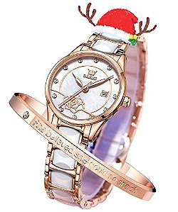 Relógio Feminino OLEVS OPK-US-L3606-MB