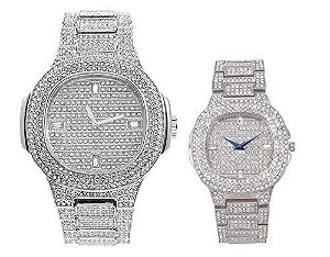 Relógio Feminino CHARLES RAYMOND 8967-ST10266 His-Hers -Slv