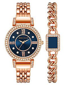 Relógio Feminino Anne Klein AK/2928NVST