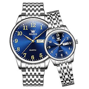 Relógio Feminino OLEVS TASUO-S-GL5535-5006GB-BL