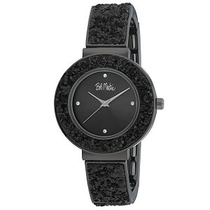 Relógio Feminino Bob Mackie BM4009BK
