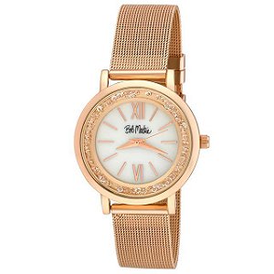 Relógio Feminino Bob Mackie BM4015RG