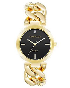 Relógio Feminino Anne Klein AK/4000BKGB