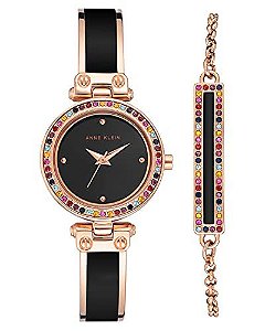 Relógio Feminino Anne Klein AK/3974BKST
