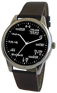 Relógio Feminino Math Time BYO-1211-PQ-B-B