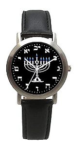 Relógio Feminino Hebrew Time BYO-1209-HEB-B-B-M
