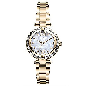 Relógio Feminino Kenneth Cole Classic Mop Crystalized Steel
