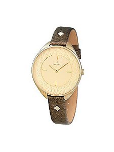 Relógio Feminino STARION Nova Bronze