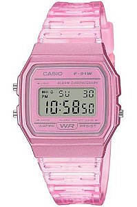 Relógio Feminino Casio F-91WS-4DF