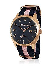 Relógio Feminino DEVOTA & LOMBA DL008MSPBL-PK-03BLUE