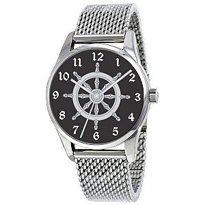 Relógio Feminino Inspirational Time Buddha Dharma Wheel