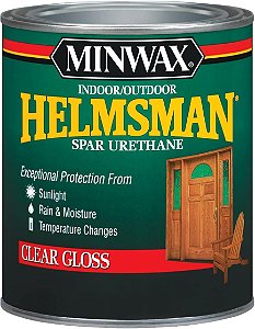 Minwax Helmsman Uretano Marinho Interno/Externo, Litro, Brilhante