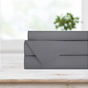 Lençol de Cama 4 Peças Queen Respirável, Aconchegante e Confortável, Hipoalergênico de Microfibra - Bolsos Profundos - Resistente a Rugas, Desbotamento e Encolhimento - Lençóis e