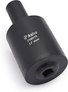 Soquete para Tambor de Porca de Aro de 17mm Astro Tools 71017L - Soquete de Multiplicação de Torque de Impacto