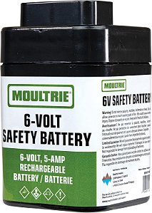 Moultrie MFHP12406 Bateria Recarregável de 6 Volts e 5 Ampéres, Segurança Múltipla