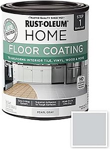 Rust-Oleum 358874 Revestimento para Piso Base Coat Cinza Pérola Quarto de Galão