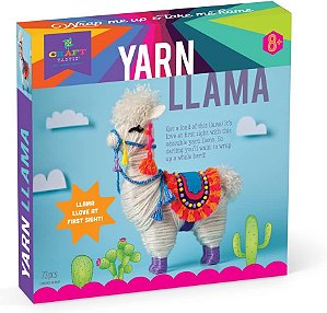 Craft-tastic - Kit Lhama de Lã - Kit de Artesanato faz 1 Lhama Envoltos em Lã