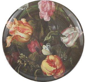 Conjunto de 4 pratos pequenos de melamina Thomas Paul Antwerp Floral, Multicolorido