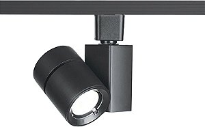 WAC Lighting L-1023N-830-BK L Series LED1023 Exterminator II LED Energy Star Track Head com Acabamento Preto, Feixe Estreito, 3000K