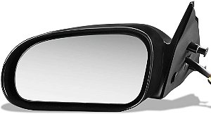 Espelho de porta do lado esquerdo com estilo de fábrica, powered+heated, compatível com Talon 95-98 / Eclipse 95-99 da DNA Motoring OEM-MR-MI1320115