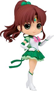 Banpresto - Bela Guardiã Sailor Moon Cosmos O Filme - Eterna Sailor Jupiter (ver. A), Figura Média Bandai Spirits Q Posket
