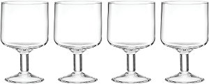 Conjunto de 4 taças de vinho empilháveis Lenox Tuscany Classics, 1.65, Transparente