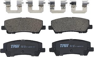 Conjunto de pastilhas de freio a disco TRW Pro TRC1793 para Ford Mustang 2015-2020, traseira