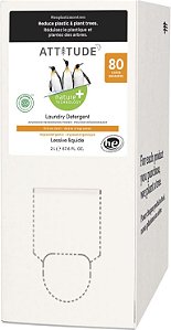 Detergente para roupas ATTITUDE, EWG Verificado, Fórmula à base de plantas e minerais, compatível com máquinas de lavar de alta eficiência, produtos para o lar veganos e livres de crueldade, Citrus