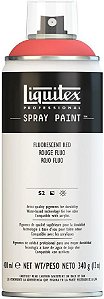 Tinta em Spray Profissional Liquitex, 12 oz (400ml), Vermelho Fluorescente