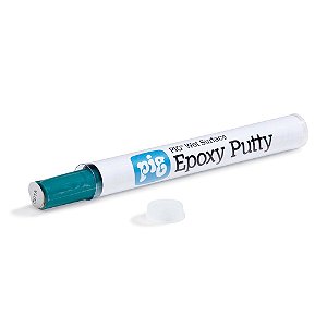 Massa Epóxi para Superfícies Úmidas New Pig - Pacote com 6 - Tubos de 4 oz - Cinza - PTY259