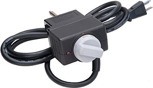 Substituição de Controle de Temperatura e Cabo para Churrasqueira Elétrica Cuisinart 20037 para Churrasqueiras CEG-980 e CEG-980T ao Ar Livre.