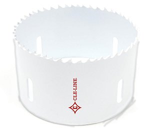 Broca de furo Cle-Line C25115 1887 M3 em aço de alta velocidade, 6, 152 mm