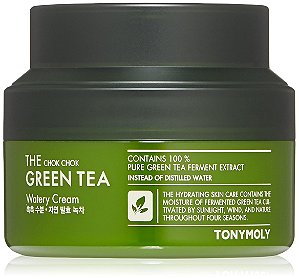 TONYMOLY Creme Aquoso de Chá Verde Chok Chok