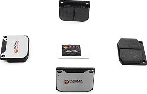 Pastilhas de freio cerâmicas MAGMA Fire Born Braking Pro-Series PSD2C, dianteiras