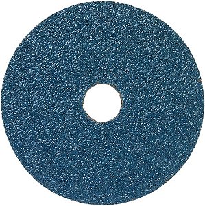 Mercer Industries 308024 Discos de Fibra de Zircônia com Resina, 24 Grit, 5 x 7/8, of 25