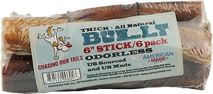 Perseguindo Nossos Próprios Rabos 6056 Bastão Grosso Inodoro para Animais de Estimação (Pacote com 6), 6