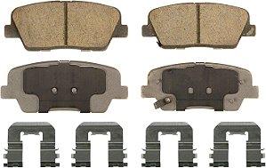 Conjunto de pastilhas de freio a disco cerâmicas Wagner Brake ThermoQuiet QC1284
