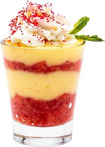 Copos de 3 onças para aperitivos, 6 copos finos para sobremesa - redondos, servir doses ou amostras de degustação, copos de sobremesa de vidro transparente, base pesada, para festas ou cas