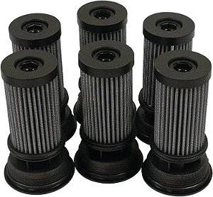 Filtro de transmissão Stens 120-320-6 Pacote para loja compatível com/substituição para Toro Commercial Z Master G3 74901, 74926, 74937, 74943CP, 74951, 74956CP, 749