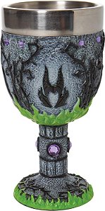 Cálice decorativo da Bela Adormecida Malévola da Enesco Disney Showcase, 7,09 polegadas, multicolorido