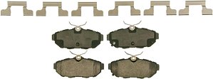 Conjunto de pastilhas de freio traseiras Wagner QuickStop ZD1465 para Ford Mustang 2014