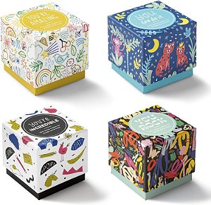Compendium ThoughtFulls para Crianças - Pacote de 4: Você é Incrível, Você Consegue, Você é Incrível, Você Arrasa - 120 Cartões Pop-Up para Compartilhar com Crianças, Cada um com uma Mensagem