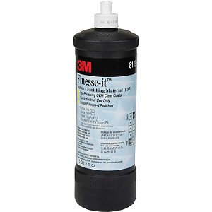 Cubitron II Finesse-it Polish - Material de Acabamento, 81235, Branco, Fácil Limpeza, Litro