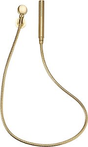Pfister LG16-1NCBG Contempra Conjunto de Chuveiro Manual para Montagem na Parede com 4 Peças, Ouro Escovado, Mangueira de Metal de 60, Cabeça de Spray com Bicos de Fácil Limpeza